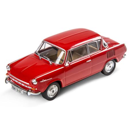 Škoda mudel 1100MBX (1969) 1:43 punane