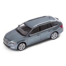 SKODA mudel Superb Combi 1:43 (Metal Grey)