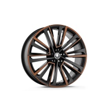 VALUVELG "Aquarius" 9JX21 ET42 5/112 Must metallik ja vask