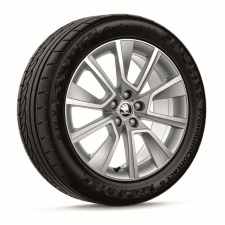 VALUVELG Braga 17" 6,5J × 17 ET40 hõbedane